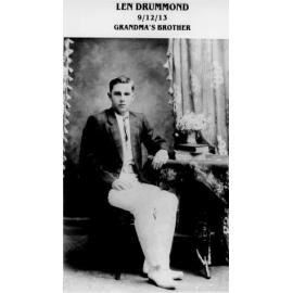 Len Drummond, December 1913 