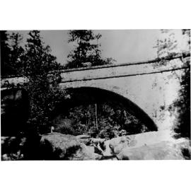The bridge over Little Crystal Creek, ca 1940 