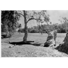 Cloncurry, view of river, ca 1940 