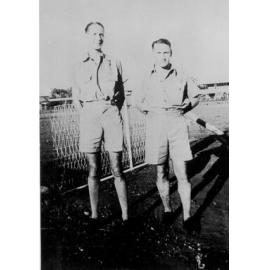 Hilary McGrath and Escort Jack in N.S.W., ca 1940 