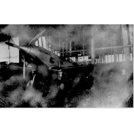 Aircobra Aircraft in hanger, ca 1940 