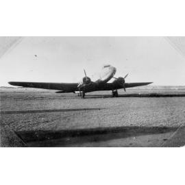 Douglas - C47 "Gooney Bird" aircraft in airfield, ca 1940 