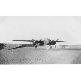 Lightning aircraft in airfield, ca 1940 
