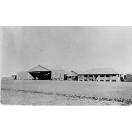QANTAS hangar, Cloncurry, ca 1940 
