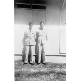 E.K. (Hughy) Gurr and Wes Halstead, ca 1940 