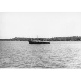 Crash launch at Melville Bay, ca 1940 