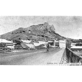 Townsville, Castle Hill viewed from South Townsville with Victoria Bridge in foreground, n.d. 