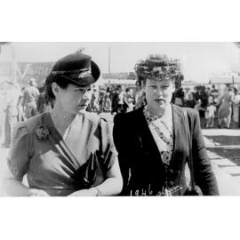 Ruth and Doris Kelso at the Townsville Show, 1946 