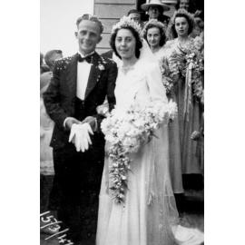 Ken Walker, Joy Philips and Marg Walker, 15 March 1947 