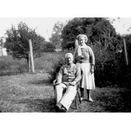 Jim and Anne Kelso at Christmas, 1949 