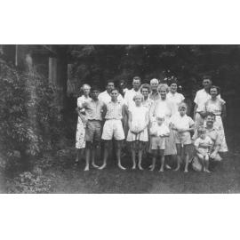 Kelso, Mitchell, Batz and White families, 1956 