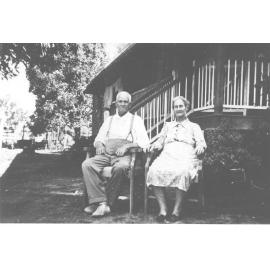 James and Anne Kelso celebrate their golden wedding anniversary, 1957 