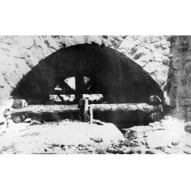 Mount Spec, completed Mount Spec Road bridge, 1932 