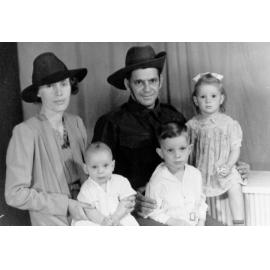 The Batze family, ca 1941 