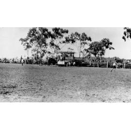 Robertson's Rodeo, at Mount St. John's Zoo, Ingham Road, Townsville, ca 1942 