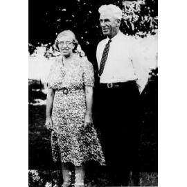 Mr and Mrs Cronin at Greenbower, January 1944 