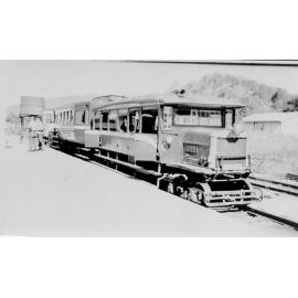 The daily railway delivery for U.S. troops at Rollingstone, ca 1940
