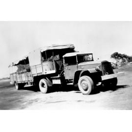 A pool bus, Townsville, ca 1945 
