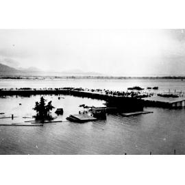Flooding in Garbutt, Townsville, March 1946 