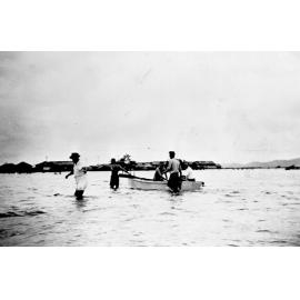 Flooding in Garbutt, Townsville, March 1946 