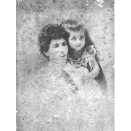 Nellie Smith with her daughter Florence Helen Smith (later Buckby),n.d. 
