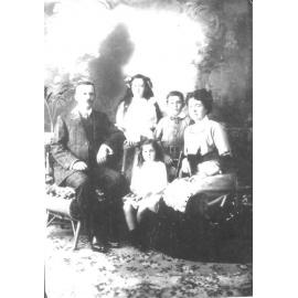 Mr A.J. Miller and family, n.d. 