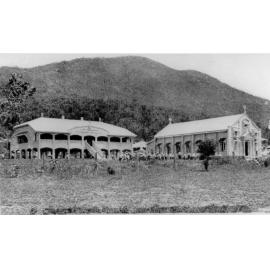 Tully, Roman Catholic Church and convent School ca 1930 