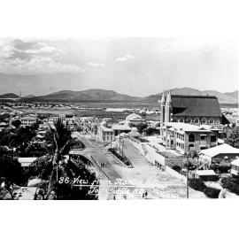 Townsville Roman Catholic Cathedral from Stanton Hill, (No. 86 from Murray Views post card series), ca 1930 