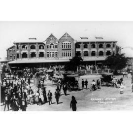 Townsville, Railway Station, ca 1910 