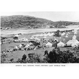 Sports day at the encampment, Kissing Point, Townsville, ca.1910. 