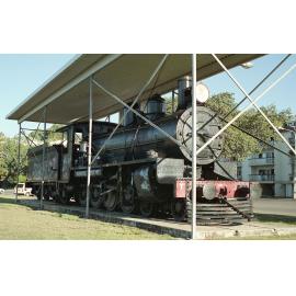 The steam engine in Sister Kenny Park, the Strand, Townsville, 1991