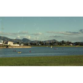 Water sports activities on Keyatta Lakes, Townsville, 1991