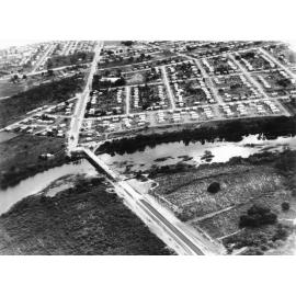 Charles Barton bridge, Nathan Street, Townsville, nearing completion. 