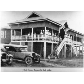 Townsville Golf Links clubhouse, April 1929. 