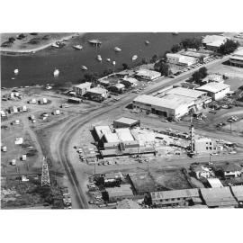 New fire station under construction in South Townsville, 3 October 1972