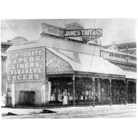 James Tait and Company's drapery warehouse, Flinders Street, 1901 