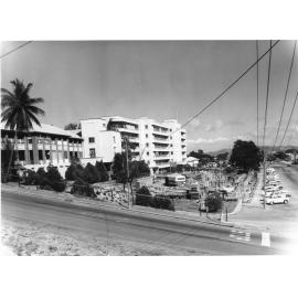 Construction of the outpatients building at the Townsville General Hospital. 