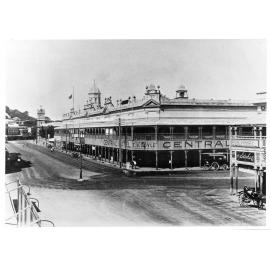 Central Hotel, corner of Flinders and Stokes Streets, Townsville City, Townsville, 1920