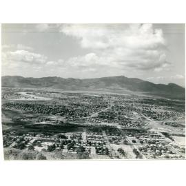 View of Hermit Park with Mount Stuart in the background, Townsville 