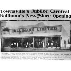Premises of Holliman's Limited, hardware merchants, Flinders Street, Townsville, 1913