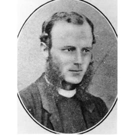 Reverend J. Adams, first resident Anglican priest in Townsville, 1870. 