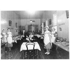 The interior of the Austral Cafe, Flinders Street, Townsville. 