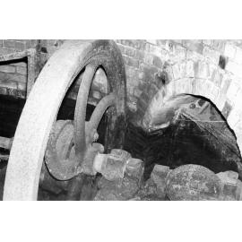 Part of the swing span mechanism in Victoria Bridge, Townsville 