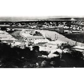 Flinders Street East, Ross Creek and Ross Island from Cleveland Street, 1888. 