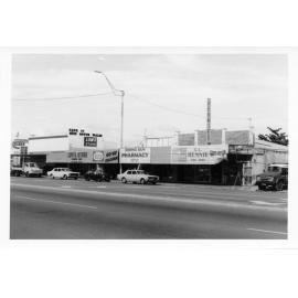Bank of New South Wales, Low's Store, Rising Sun Pharmacy, and G.L. Rennie and Sons, Charters Towers Road, Townsville