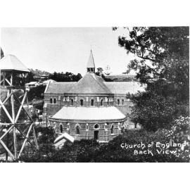 St. James Cathedral from rear, Townsville, ca.1920. 