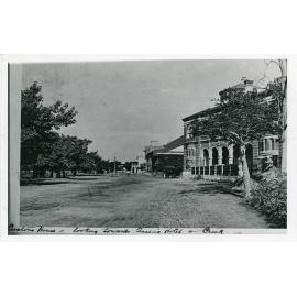 Customs House, looking towards Queens Hotel and Creek, Townsville, 1906