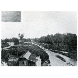 View of flooded Giru, 1940