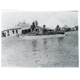 A. J. Lewis General Store, Giru flood, 1940