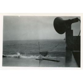 View of the sea at the baths on the Strand, Townsville, Friday 13th February 1953